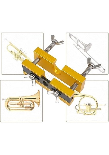 Parçası Puller Çıkarıcı, Profesyonel Trompet Ağızlığı Pirinç Alet Çektirme, Rüzgar Enstrümanları Tamiri, Trombon, Euphonium Boynuz Ağız Için, Pcs Müzik Aksesuarları modelleri
