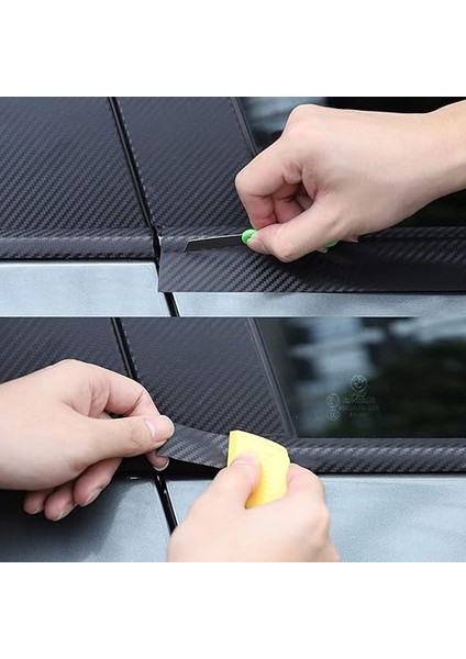 Karbon Kaplama Şerit Çıta Kaplama Folyosu (6 cm x 5 Metre) fiyatları