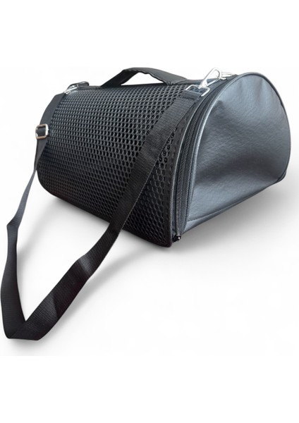 Kedi ve Köpek Taşıma Çantası Kabin Boy Siyah Omuz Askılı fiyatları