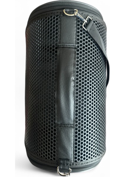 Kedi ve Köpek Taşıma Çantası Kabin Boy Siyah Omuz Askılı indirimleri