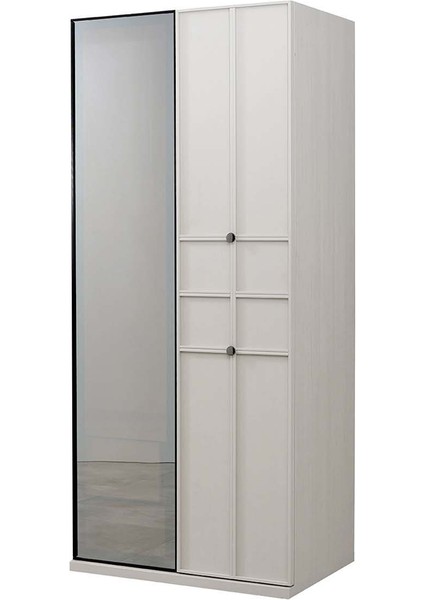 Salvo 2 Kapaklı Aynalı Gardırop modelleri