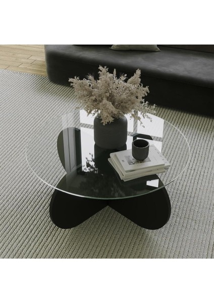 Bubble Cam Sehpa/siyah