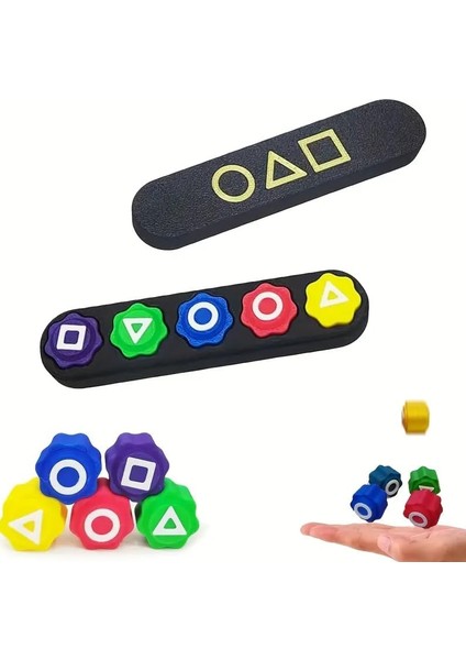 Metal Dolgulu ve Özel Kilitli Kutulu Premium Geleneksel Kore Oyunu Yetişkin Masa Oyunu