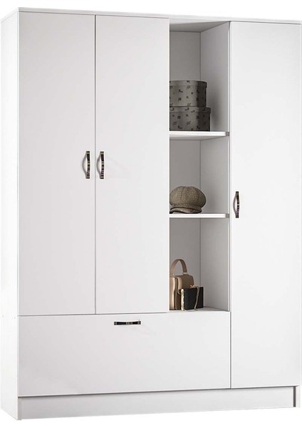 Arma Çok Amaçlı 3 Kapaklı Dolap