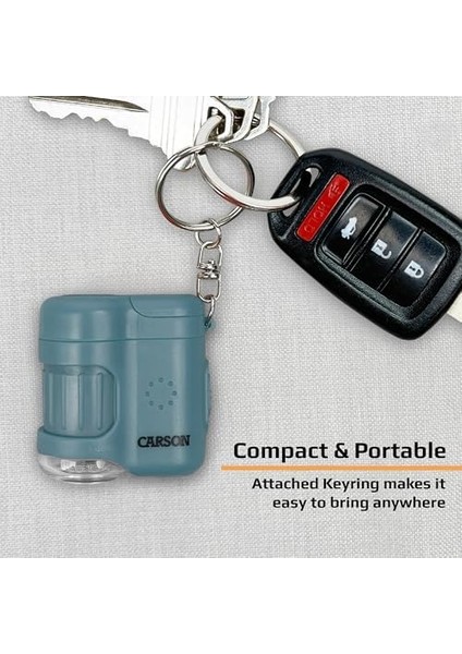 MM-280B Micromini™ Cep Mikroskobu Anahtarlık, Mavi fiyatları