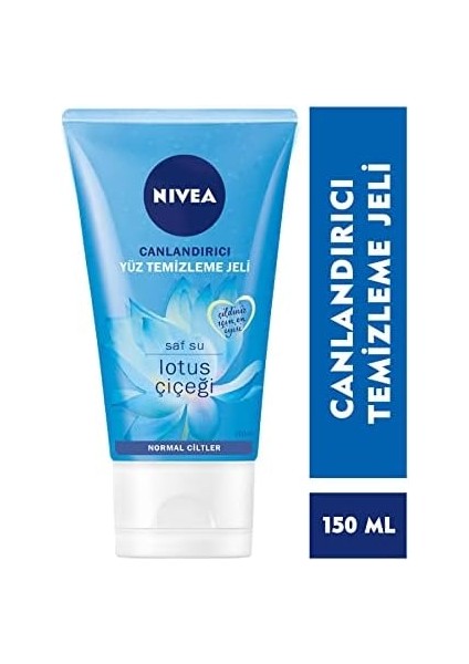 Nıvea Canlandırıcı Yüz Temizleme Jeli, 150 Ml, Saf Su ve Lotus Çiçeği ile Etkili Yüz Temizleyici modelleri