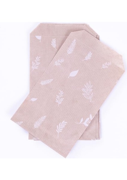 Yaprak Desenli Kese Kağıdı, 11X20-100 Adet