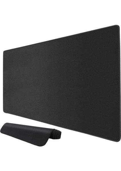 Group Fare Altlığı, Fare Altlığı Xxl 900 x 400 x 2 Mm, Oyun Halısı, Kaymaz Kauçuk Taban, Mikrofiberli Paspası, Ofis Aksesuarları (Siyah) (Siyah 900 mm x 400 Mm)