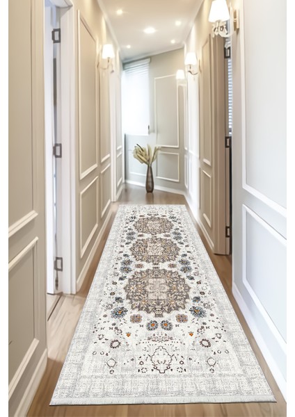 Pamuk Dokuma Taban Kaymaz Yıkanabilir Modern Yolluk Salon Yolluğu Mutfak Yolluğu Koridor Yolluğu Antre Halıları