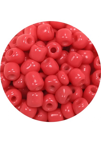 Litaetrend Dökme Cam Kum Boncuk Büyük Boy (6/0) 4 mm - 60 Gram - Açık Kırmızı - BNC125 fiyatları