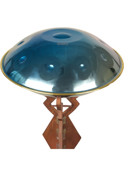 Azul | 9 Nota Handpan – Re Minör | %100 Titanyum El Yapımı Müzik Enstrümanı