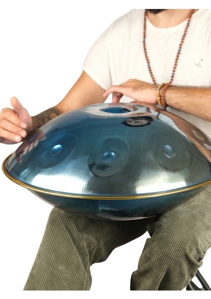 Azul | 9 Nota Handpan – Re Minör | %100 Titanyum El Yapımı Müzik Enstrümanı modelleri