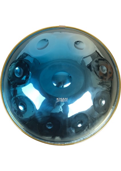 Azul | 9 Nota Handpan – Re Minör | %100 Titanyum El Yapımı Müzik Enstrümanı fırsatları