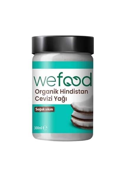 Wefood Organik Hindistan Ceviz Yağı - 300 ml modelleri