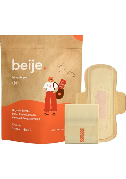 Beije 10&apos;lu Standart Ped