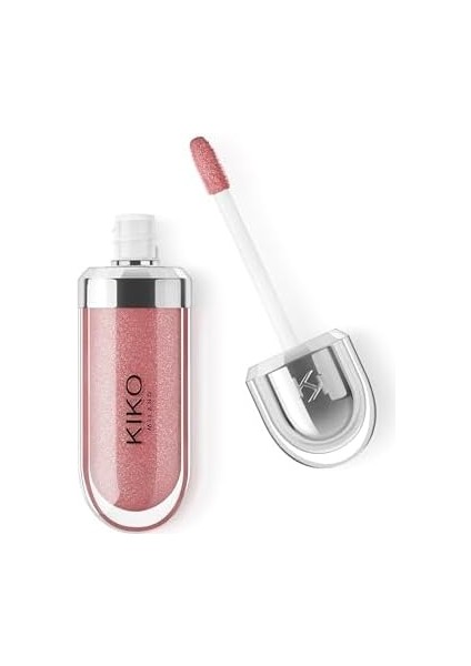 Kiko Milano Dudak Parlatıcısı - 3D Hydra Lip Gloss - 35 Pearly Warm Mauve - Besleyici ve Nemlendirici