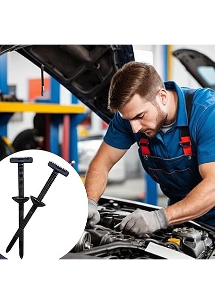 Üniversal Naylon Kablo Bağı Tokası, 100 Adet Yüksek Performanslı Kablo Bağı, Itmek Için Evrensel Fermuar Tutucu, Otomobil Plastik Perçin Sabitleme, Tampon Klipsleri modelleri