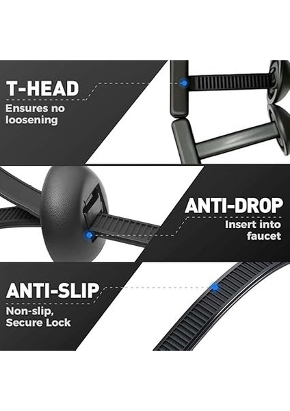 Üniversal Naylon Kablo Bağı Tokası, 100 Adet Yüksek Performanslı Kablo Bağı, Itmek Için Evrensel Fermuar Tutucu, Otomobil Plastik Perçin Sabitleme, Tampon Klipsleri fırsatları