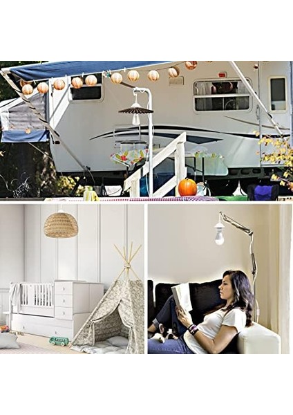 Beyaz 3 Metre Kablolu Tesisat Aydınlatma Sarkıt Tesisat Duy E27 Aç Kapa Anahtarlı Fişli Rakorlu modelleri