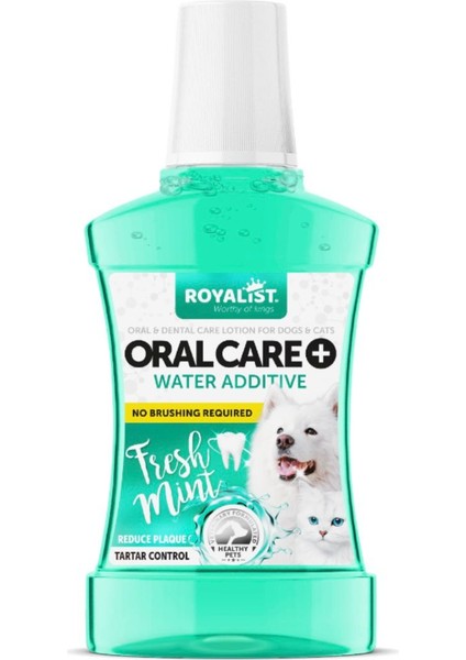 Oral Care+ Suya Katılan Ağız ve Diş Bakım Solüsyonu | Köpek ve Kediler Için