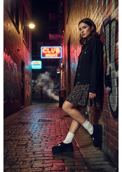 Bea Mary Premium Baretli Siyah Süet Bot modelleri