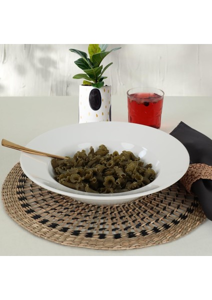 Beyaz Makarna Tabağı 26 cm 006