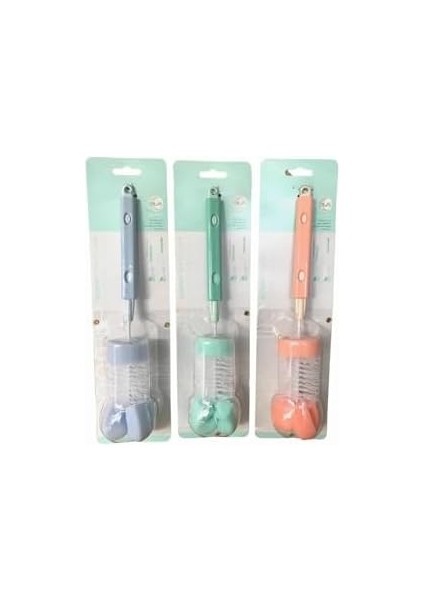 7cm Uzayabilen Matara/termos/şişe/kavanoz Temizleme Fırçası Süngerli (Turuncu) modelleri