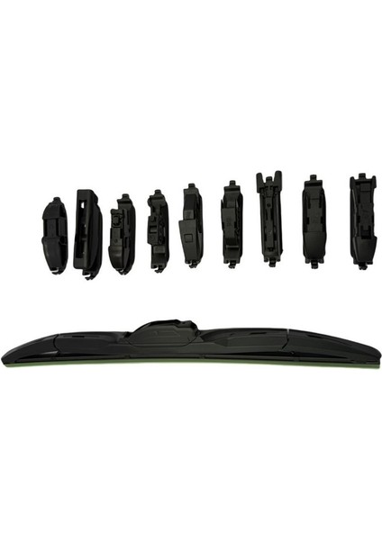 10 Aparatlı Hibrit Silecek Kilitli Model 45 cm / CASI10-45