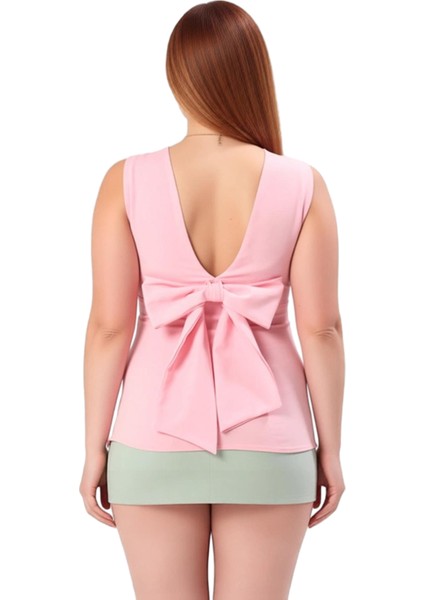 Kadınlar Için Büyük Beden Dokuma Bluz V Yaka Kolsuz Şıklığı ve Konforu Kaliteli Şık Rahat Modern modelleri