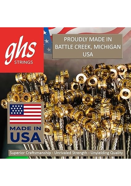 Bass Boomers - ML3045 - Bass String Set, 4-String, Medium Light, .045-.100, 2-Pack fırsatları