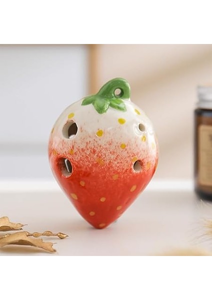 Çilek Okarina 6 Delikli, Çilek Okarinalar, Okarina Çocuk, Okarina Enstrümanı, Mini Okarina, Okarina 6 Delikli Çocuk, Çocuklar Için Hediye fiyatları