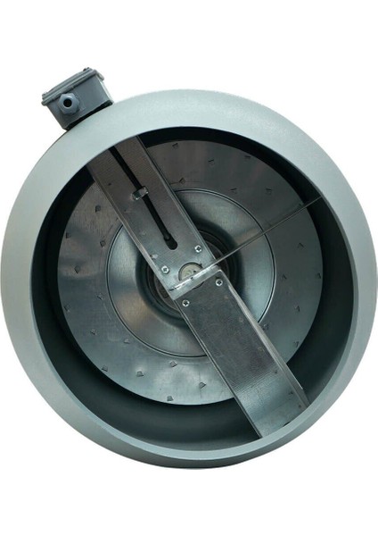 Ayas 12,5 cm Çap YKA-125B-2K-M 2550 D/d 220/230 Volt Monofaze Yuvarlak Kanal Tipi Radyal Fan fırsatları