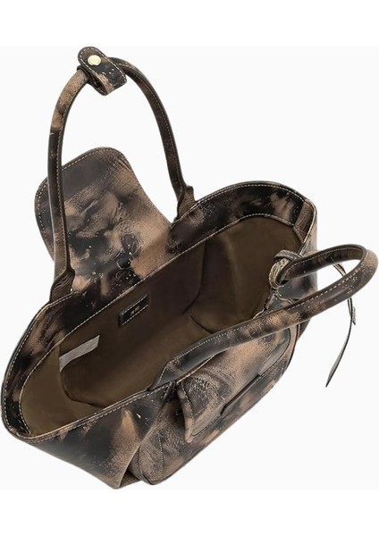 Zoey Pockets Vegan Deri Kadın Omuz Çantası fırsatları