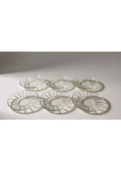 Klasik Çay Tabağı 6 Parça modelleri