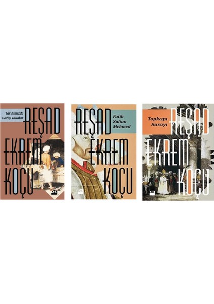 Tarihimizde Garip Vakalar + Fatih Sultan Mehmet + Topkapi Sarayi=(3 Kitap)