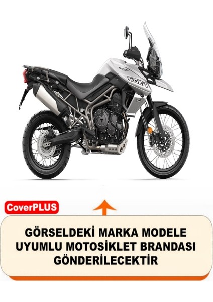 Triumph Tiger 800 Xc Branda (Arka Çanta Uyumlu) Motosiket Brandası (Gri Renk) Motor Örtüsü Çadır Su Geçirmez Motosiklet Kılıfı Motor Brandası fiyatları