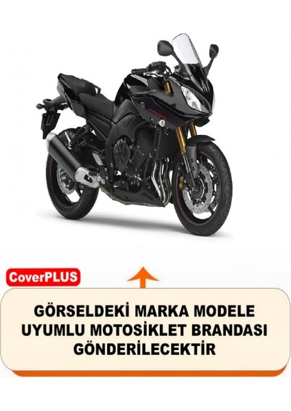 Yamaha Fazer 8 Abs Branda (Arka Çanta Uyumlu) Motosiket Brandası (Siyah Renk) Motor Örtüsü Çadır Su Geçirmez Motosiklet Kılıfı Motor Brandası fiyatları
