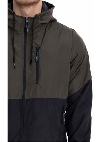 İçi Astarlı Su ve Rüzgar Geçirmez Cepli Erkek Yağmurluk indirimleri