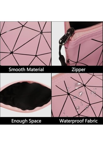 Bolivia's Makyaj Çantası, Premium Pu Malzeme, 4 Adet Farklı Boyutlarda, Su Geçirmez ve Dayanıklı, Kadınlar Için Şık Organizer Çanta, Seyahat ve Günlük Kullanım Için