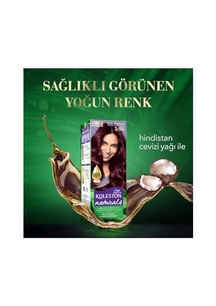 Wella Koleston Naturals Saç Boyası 3/66 Kızıl Kestane fiyatları