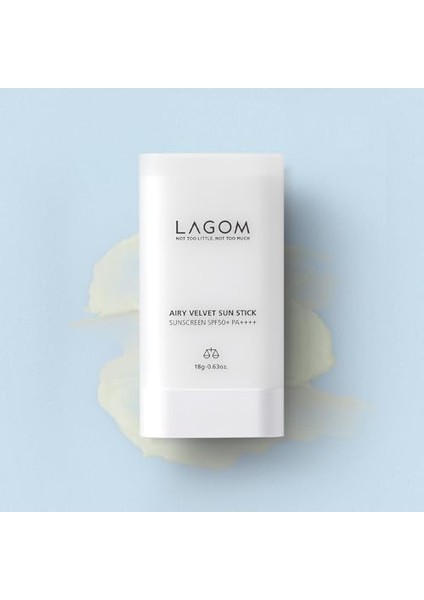 Lagom Airy Velvet Sun Stick 18GR Spf 50+ Pa++++ Matlaştırıcı Güneş Koruyucu Stick