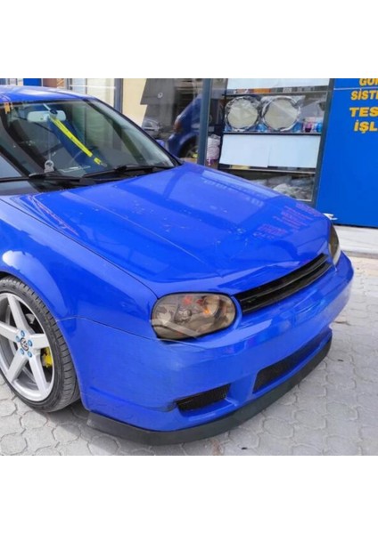 Volkswagen Golf 4 1997-2003 Uyumlu Evrensel 2 Parça Astra H Model Ön Ek Tampon Dili Lip Esnek Karlık fiyatları