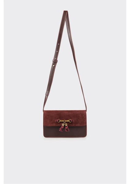 Bordo Kadın Küçük Çapraz Çanta fiyatları