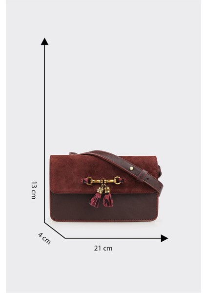 Bordo Kadın Küçük Çapraz Çanta indirimleri