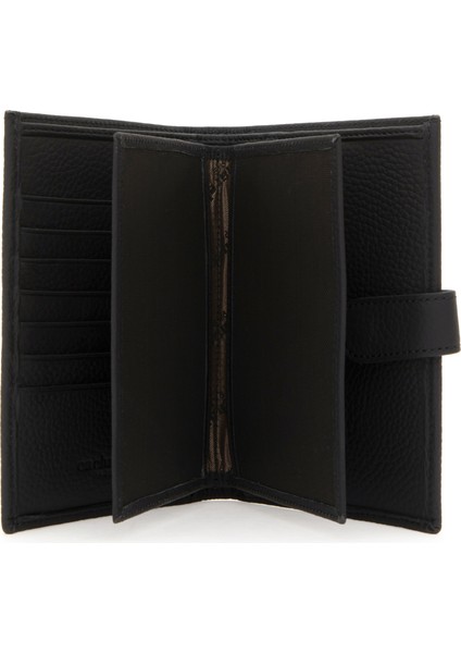 Erkek Siyah %100 Deri Cüzdan 50314135-VR046