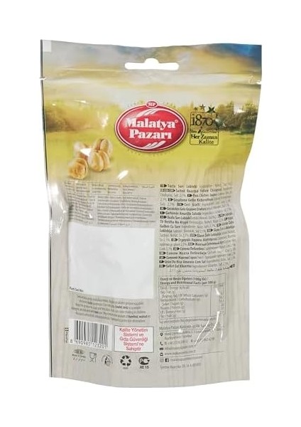 Malatya Pazarı Murat Palancı Murat Palancı Tuzlu Sarı Leblebi, A Ka&apos;lite, 180GR, 12&apos;li