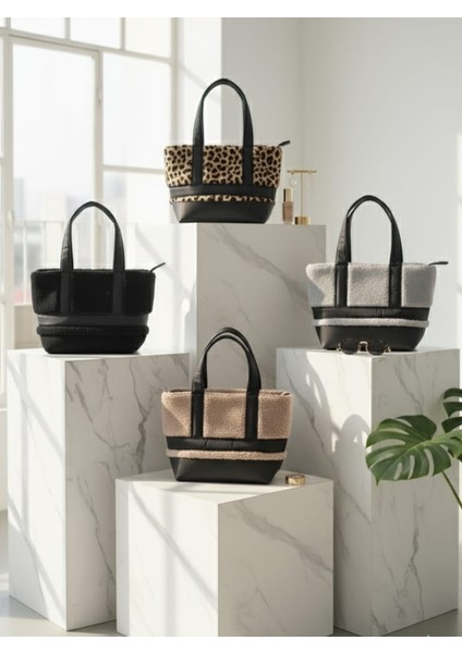 Peluş Kadın Omuz Çantası 26X40 cm fiyatları