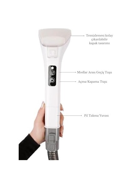 XV12 Pro 1300W Buharlı Koltuk ve Halı Yıkama Makinesi - Buharlı Temizleyici