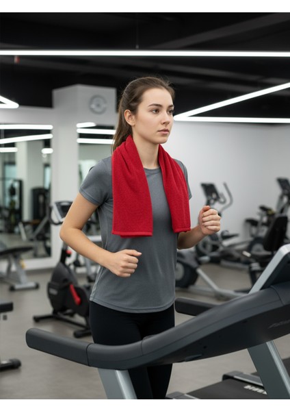 Mikrofiber Sporcu Havlusu, Ter Emici Fitness, Plates, Boks, Tenis, Spor Havlusu