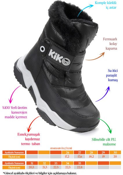 Magic Cırtlı Kız Çocuk Kar Botu fiyatları